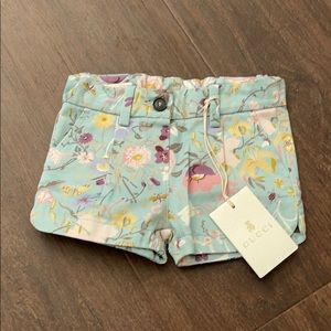 Gucci Baby Floral Shorts